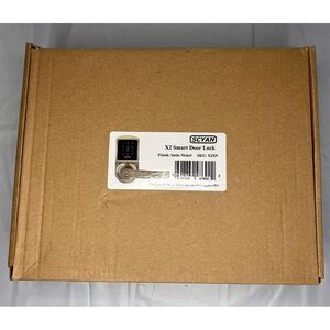 New Smart Door Lock, Keyless Entry Door Lock, SCYAN X2 Handle Lock Touchscreen